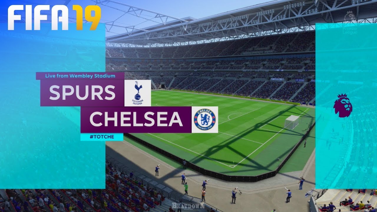 FIFA 19 - Tottenham Hotspur vs. Chelsea @ Wembley Stadium