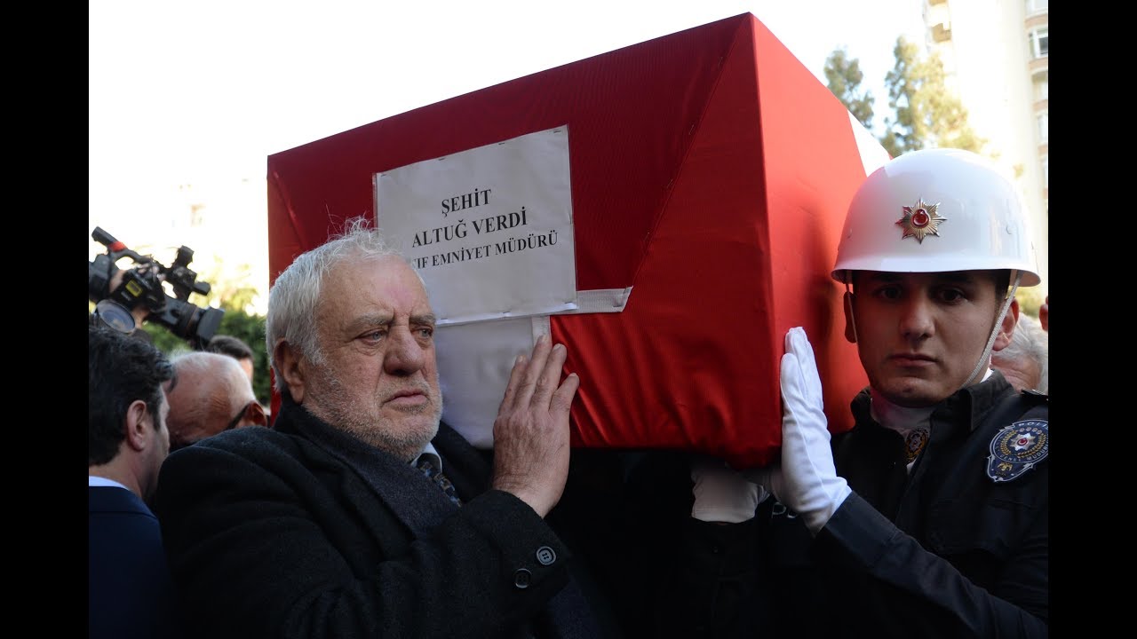 Şehit Emniyet Müdürü Altuğ Verdi, Mersin'de toprağa verildi