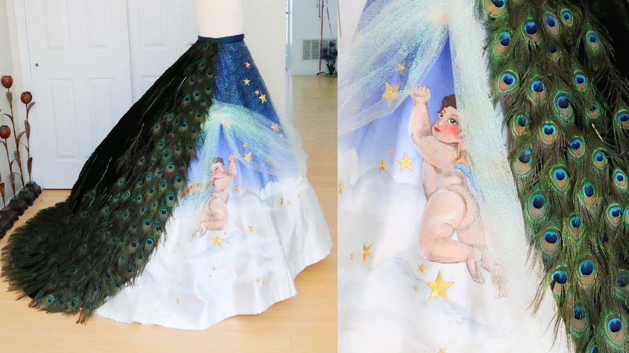 Making a Charles Worth Peacock Gown | Part Two