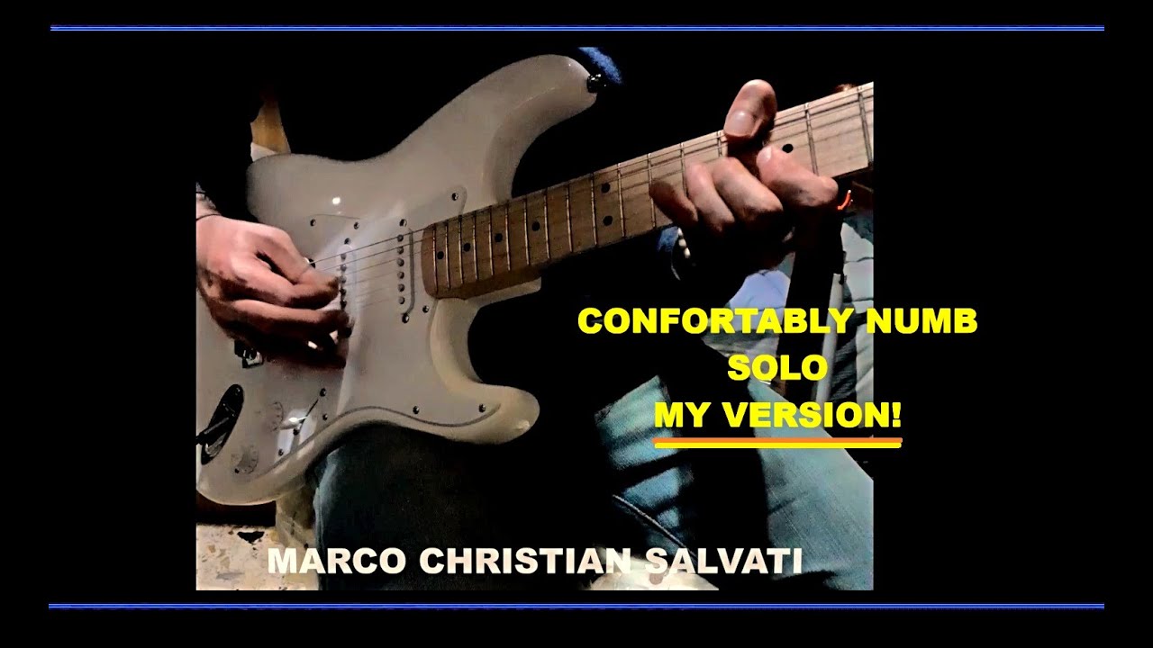 La Mia Versione PERSONALE dell'Assolo di Confortably Numb
