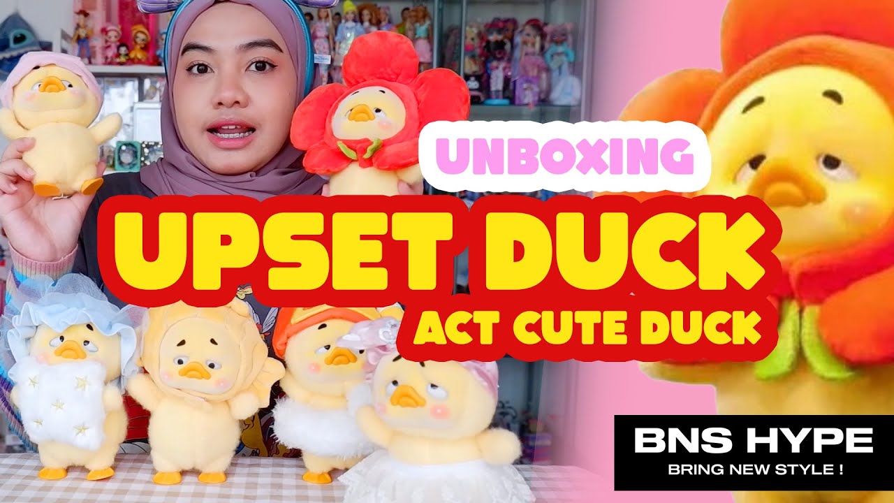 Unboxing Upset Duck - act cute duck | Bebek Viral | Bebek ngeselin | Asakecil