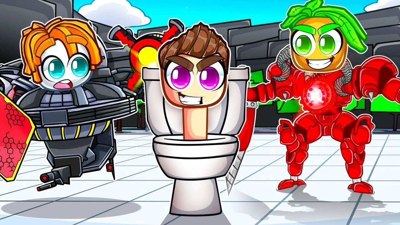 WIR SPIELEN SKIBIDI TOILET KÄMPFE in Roblox!