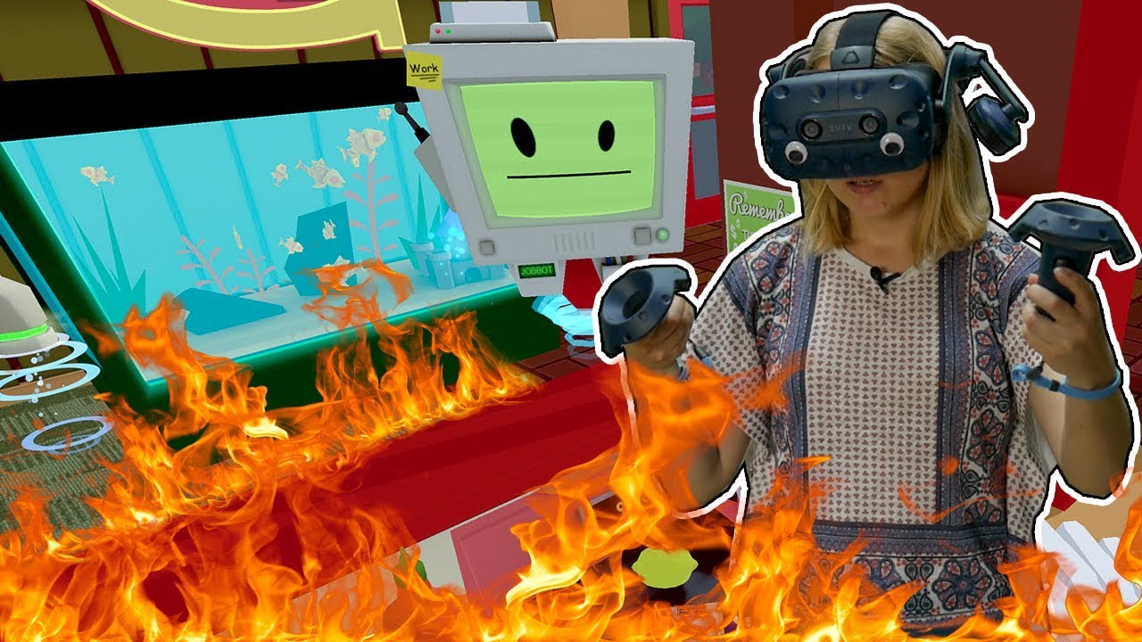 KLIENT PODPALIŁ MOJĄ KUCHNIĘ! - VR: Job Simulator