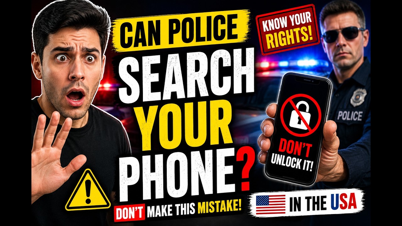 Can Police Search Your Phone? (Know Your Rights USA)