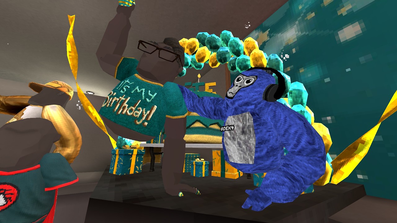 NOVA UPDATE DE ANIVERSARIO NO GTAG #gorillatag