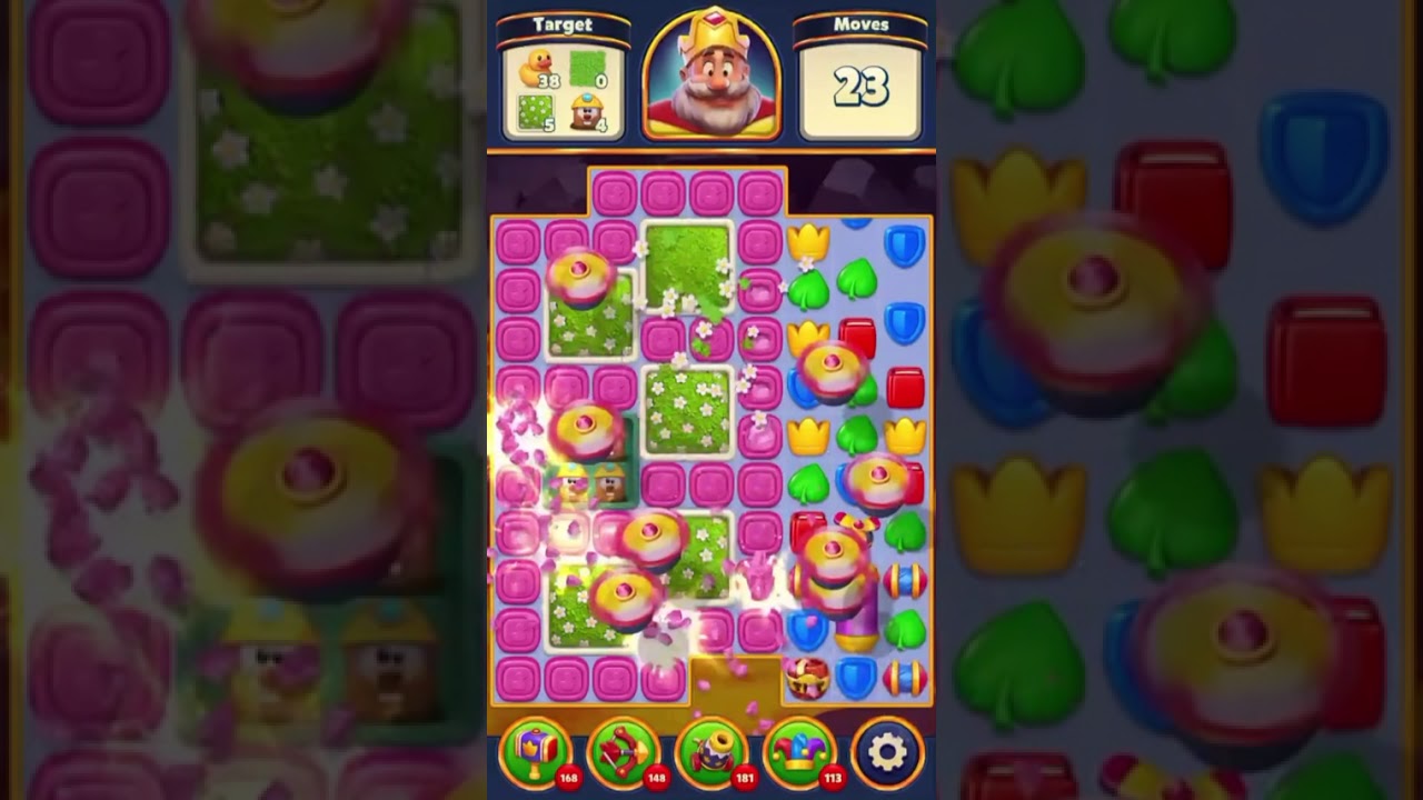 Royal Match  Level 12626 thru 12630 👑