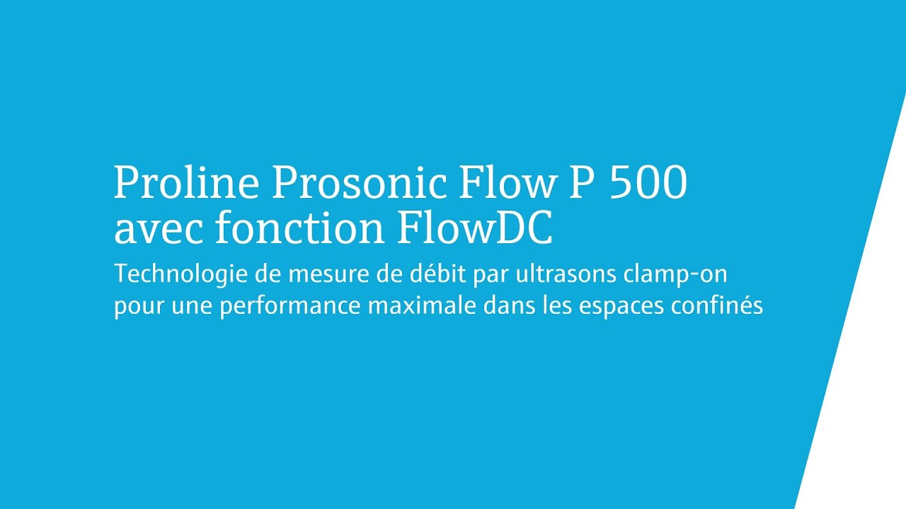 Débitmètre ultrasons clamp-on : performance maximale dans les espaces confinés !