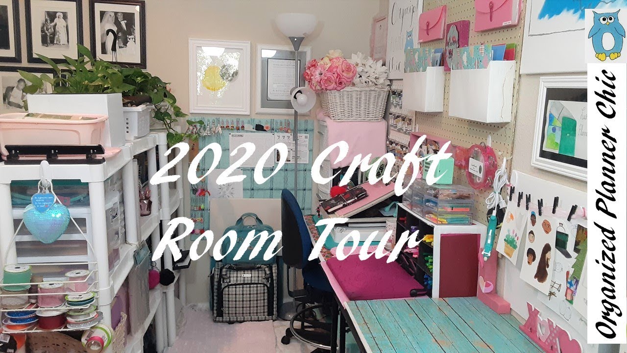 2020 Craft Room Tour | Studio Tour | Office Tour