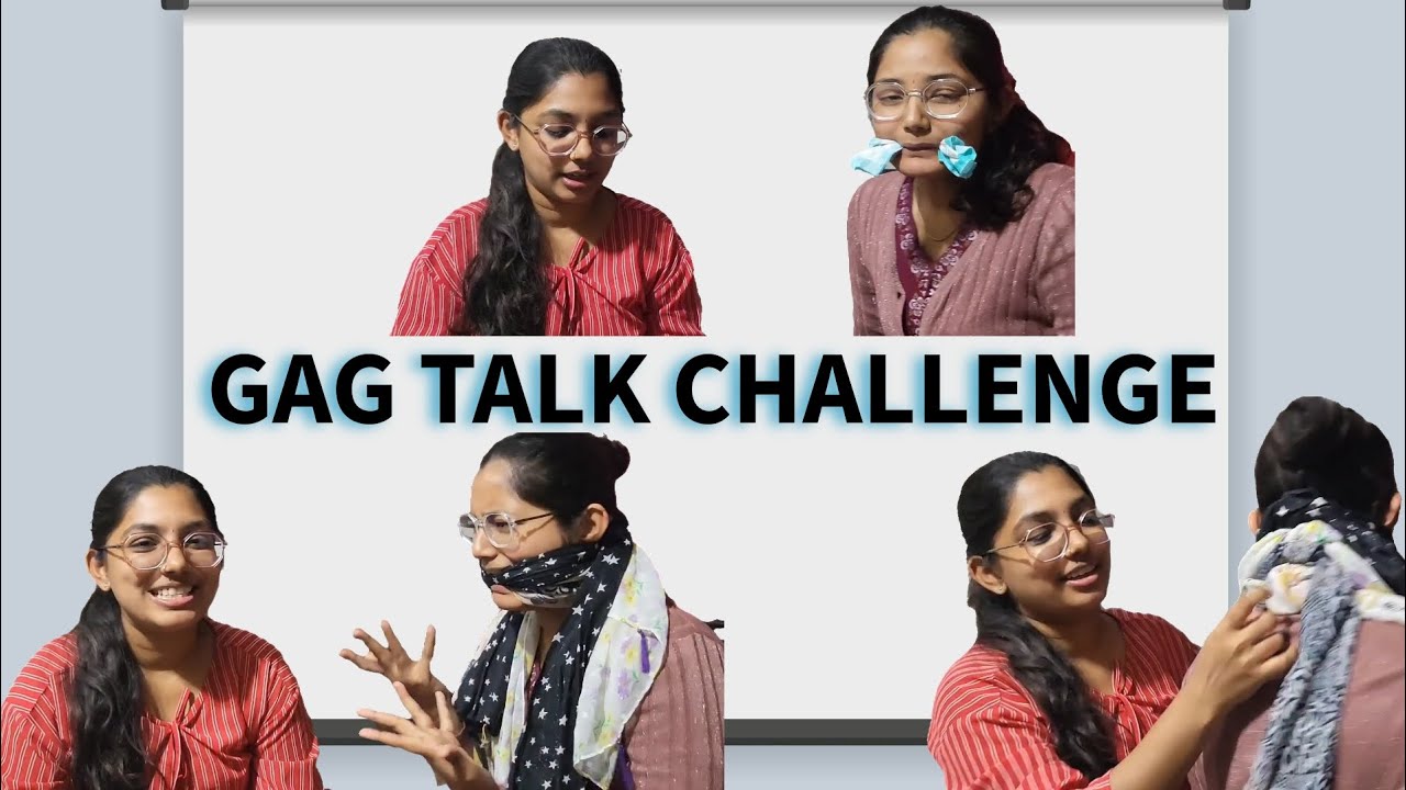 GAG TALK CHALLENGE | PART 3 😁 
