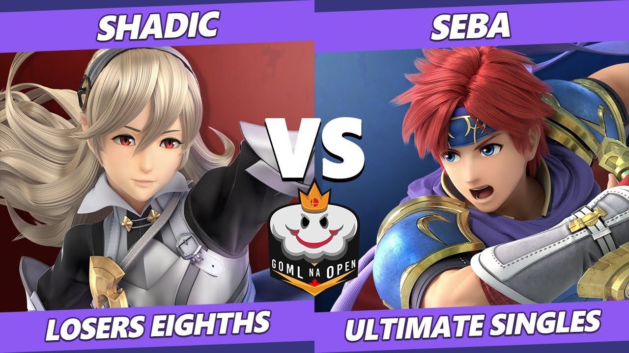 GOML NA Open USA South Losers Eighths - Shadic (Corrin) Vs. SEBA (Cloud, Roy) Ultimate SSBU