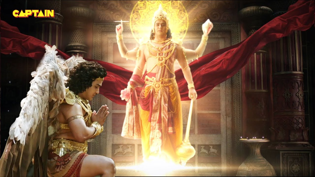 गरुड़ और विनता को दिए नारायण ने दर्शन | Dharm Yoddha Garud | Faisal Khan