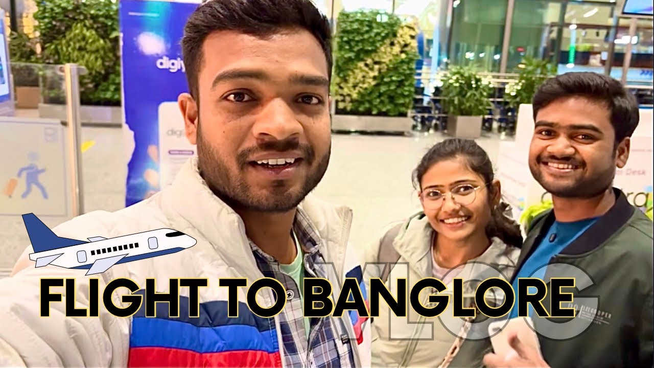 Sister ko drop karne chale Airport #airport #banglore #lucknowvlog #newvlog 