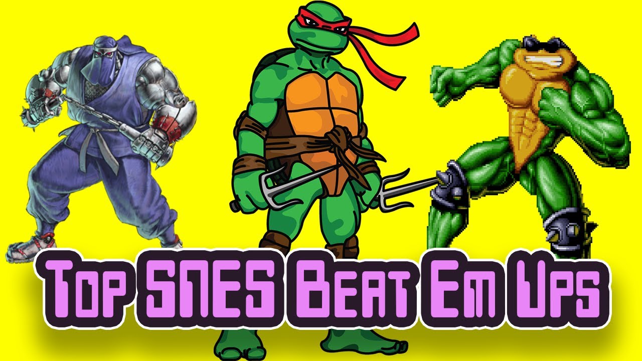 Top 15 Best Super Nintendo (SNES) Beat Em Ups 10 Favorite