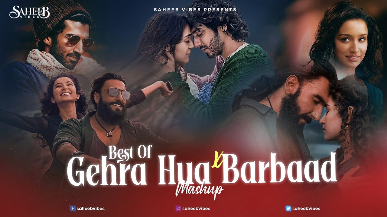 Gehra Hua x Barbaad – Late Night Heartbreak Jukebox | Silent Pain Mashup | Saheeb Vibes | ArijitLOfi