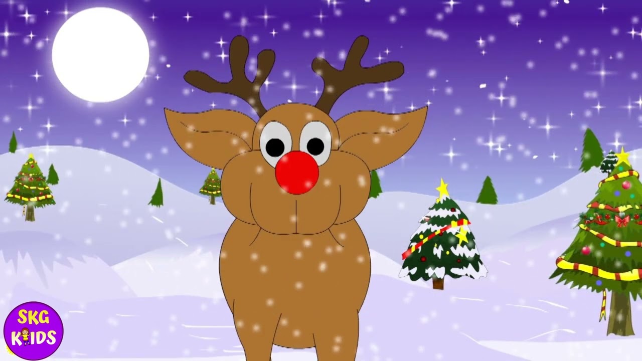 Rudolph the Red Nosed Reindeer | Christmas Song For Kids | Merry Christmas