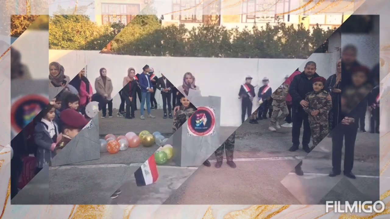 احتفال مدرسة الحسن العسكري بمناسبة عيد الجيش والشرطة وتثبيت المحاظرات