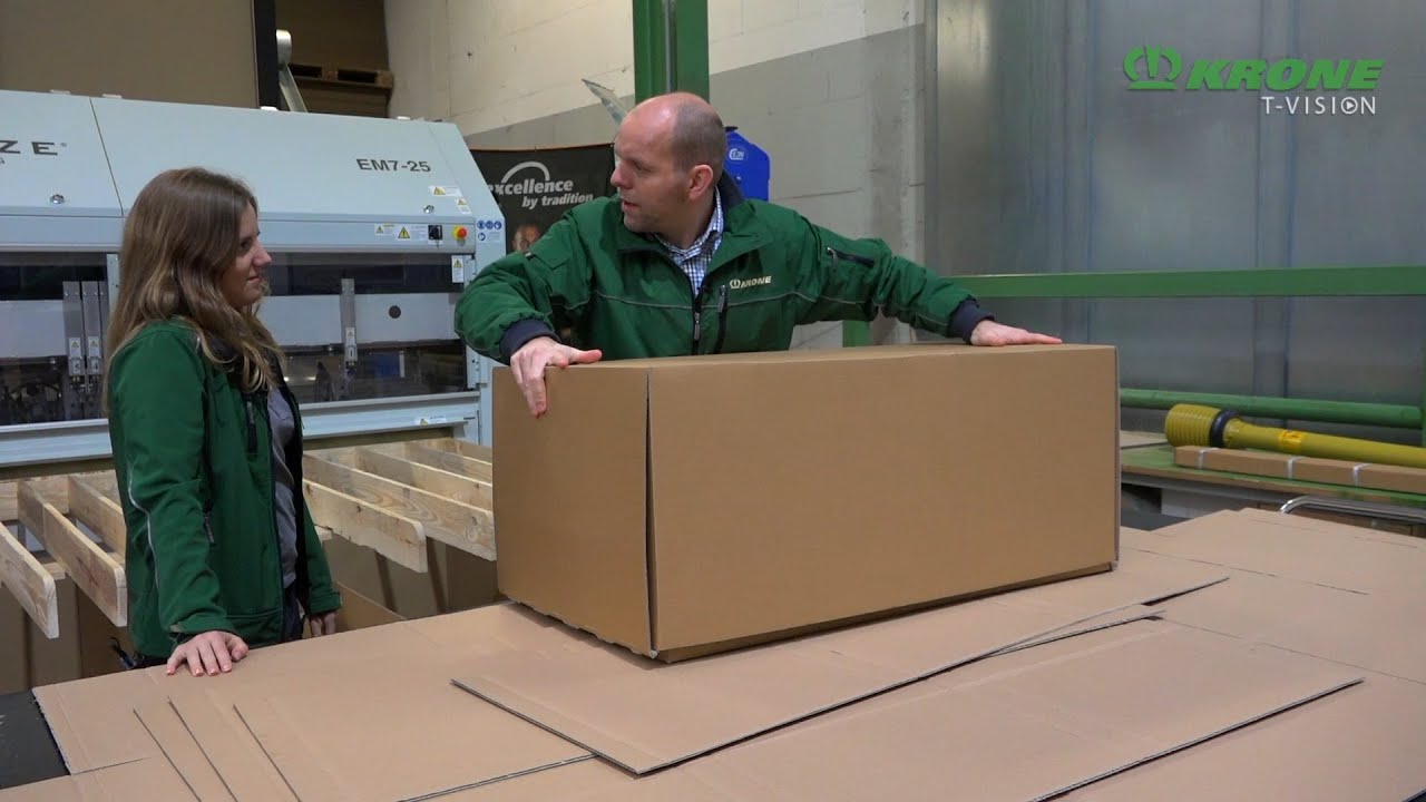 eckig, praktisch, gut – KRONE verpackt nachhaltig und effizient