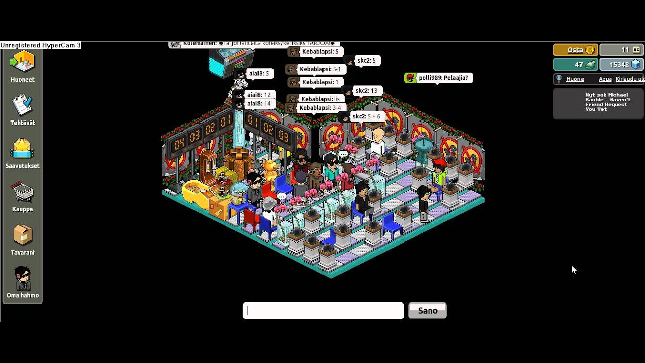 Habbo pelaamossa