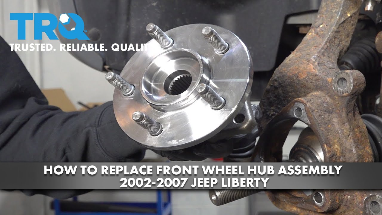 How to Replace Front Wheel Bearing and Hub Assembly 2002-2007 Jeep Liberty