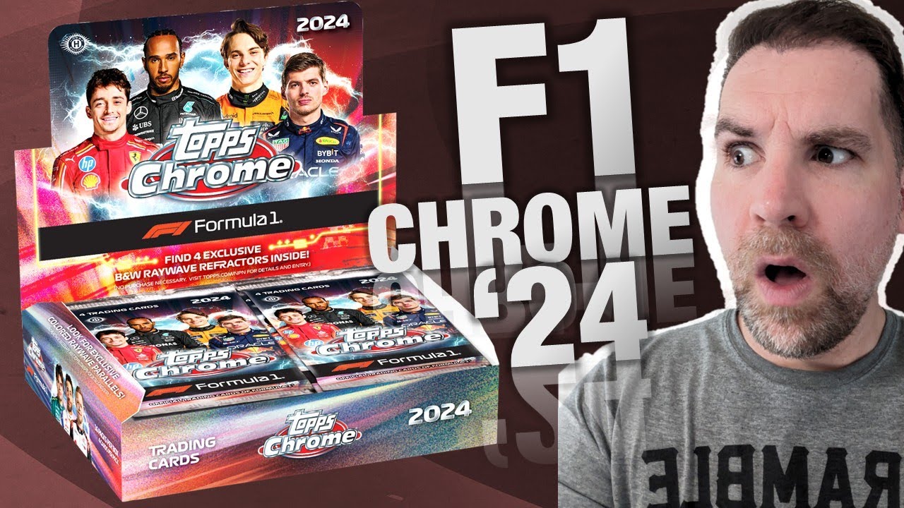 Topps Formula 1 Chrome 2024 | Qualifying Lap Box Opening!