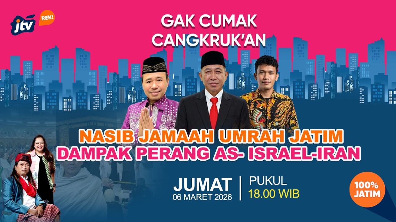 NASIB JAMAAH UMRAH JATIM DAMPAK PERANG AS- ISRAEL-IRAN