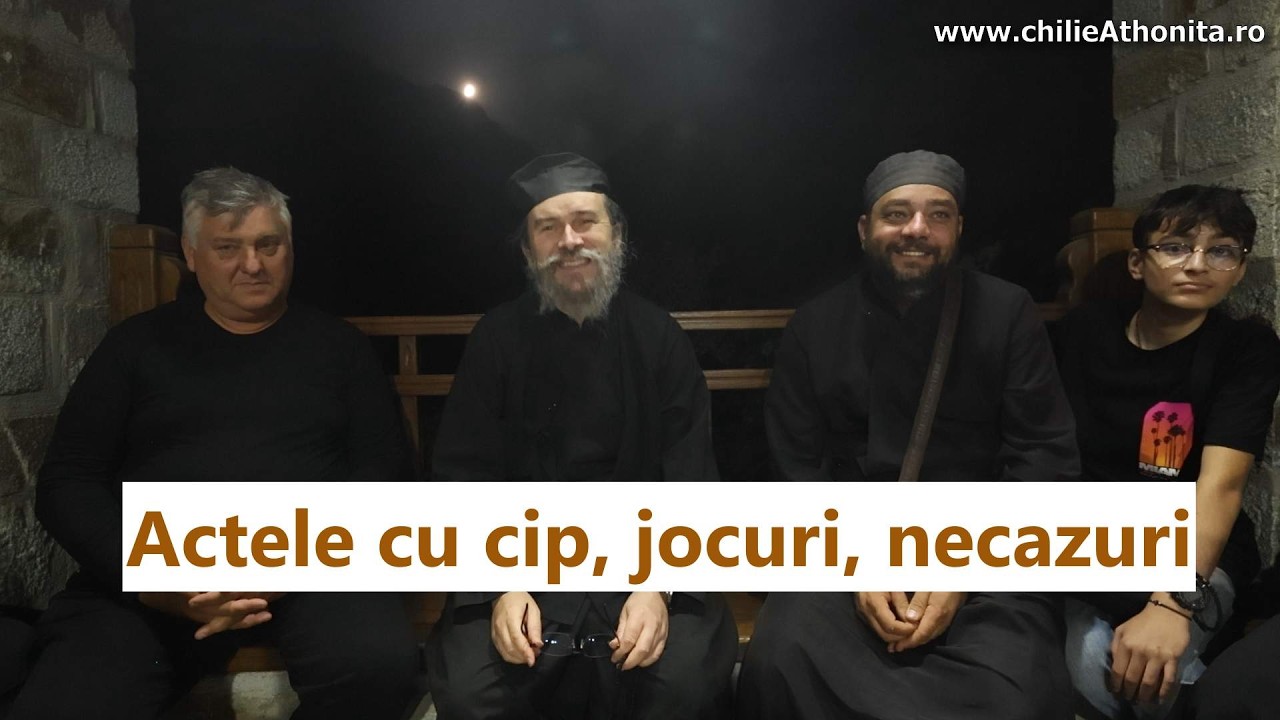 Acte cu cip, jocuri, necazuri - p. Teologos