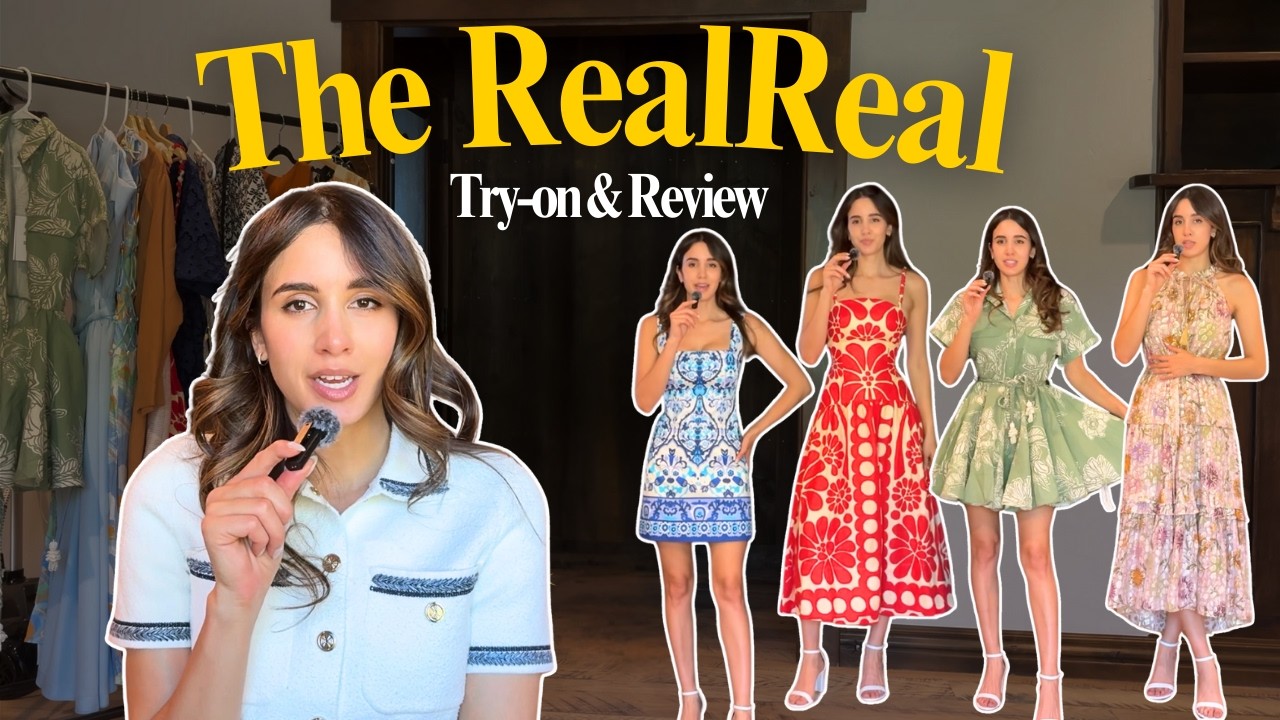 Мой первый заказ в RealReal | Видеоблог о неспонсируемых покупках + примерка