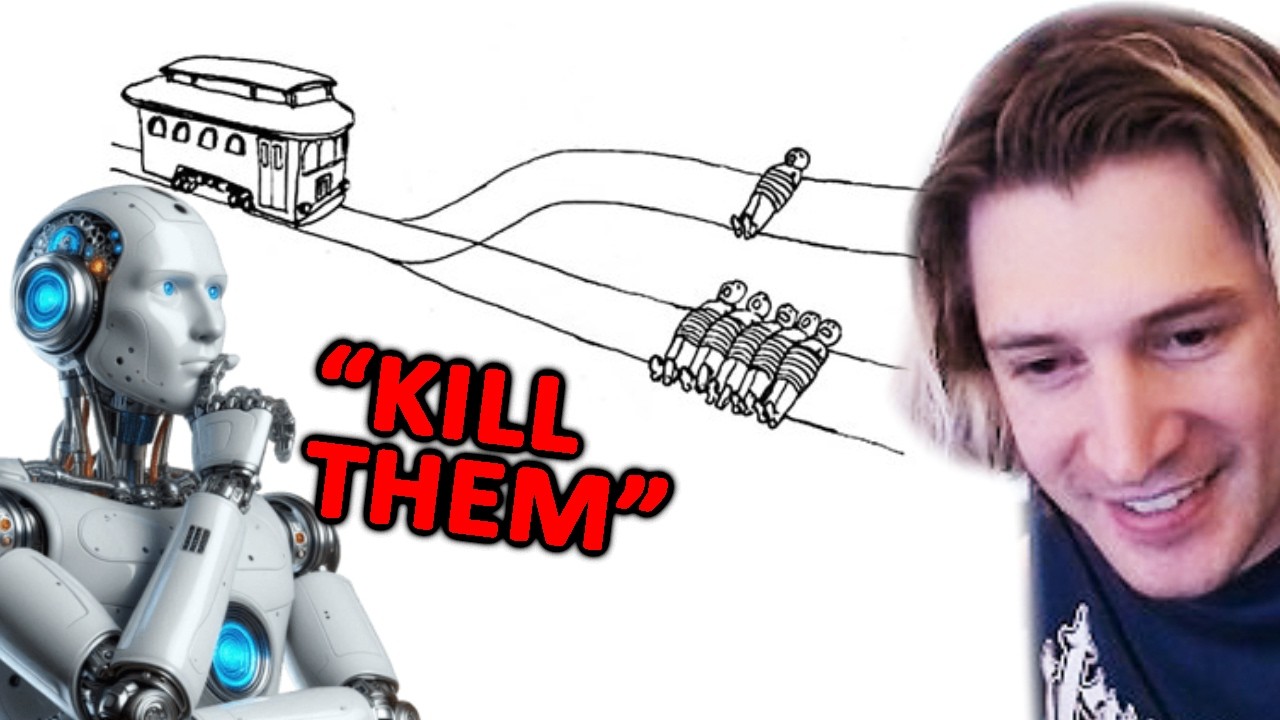 AI Solves the Trolley Problem
