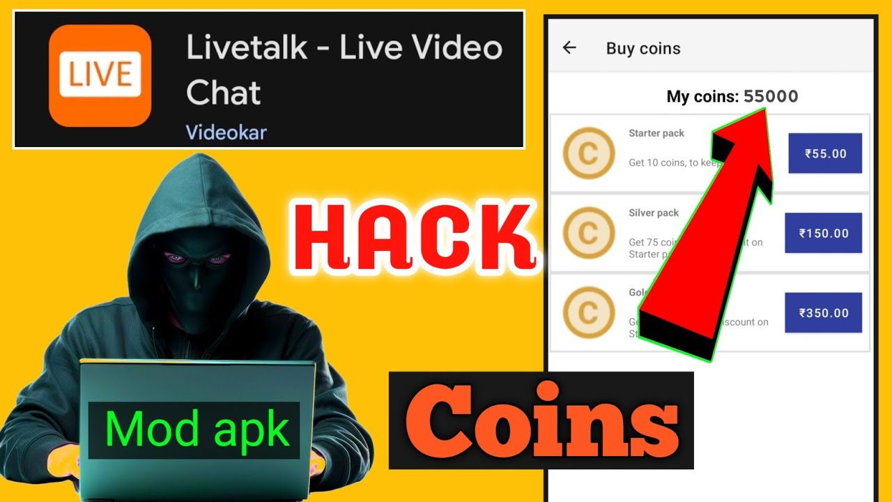 Livetalk app se free coins kaise badhaye🤑livetalk app free coins🤑#livetalk_app