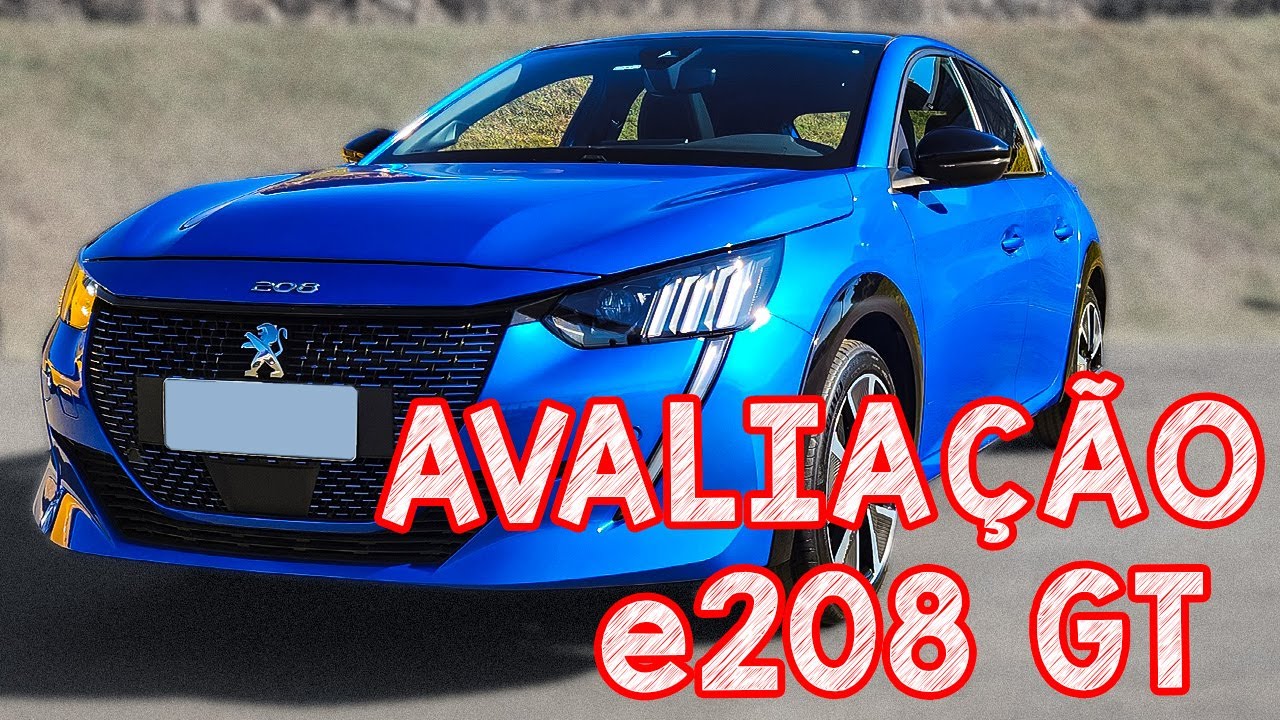 Avaliação Peugeot e208 GT 2023 BAIXOU O PREÇO E GANHOU BATERIA MAIOR! ACELEREI NA PISTA