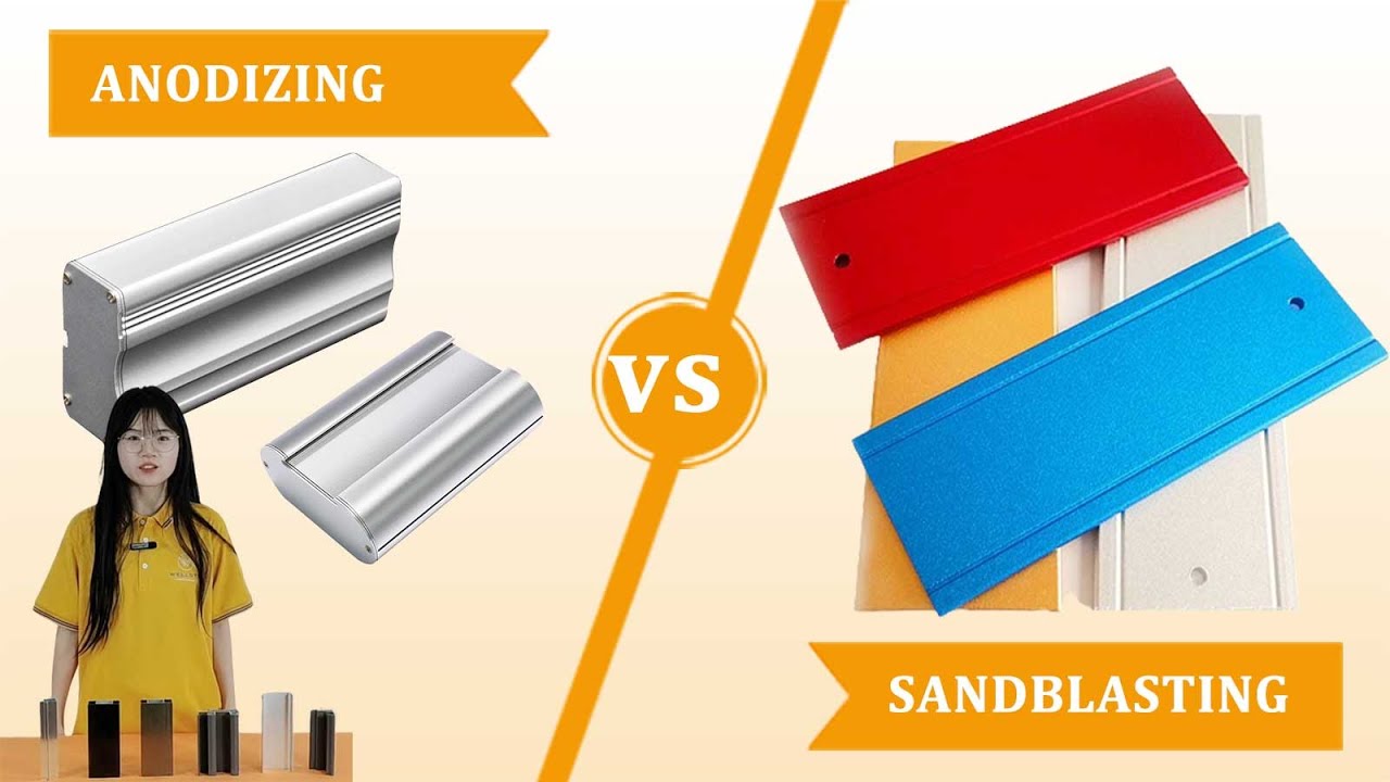 Anodizing VS Sandblasting Aluminum#wellste