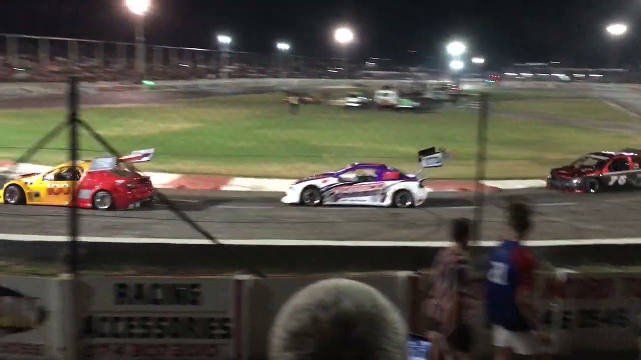 Hotrod exploding SA vs UK Race 1