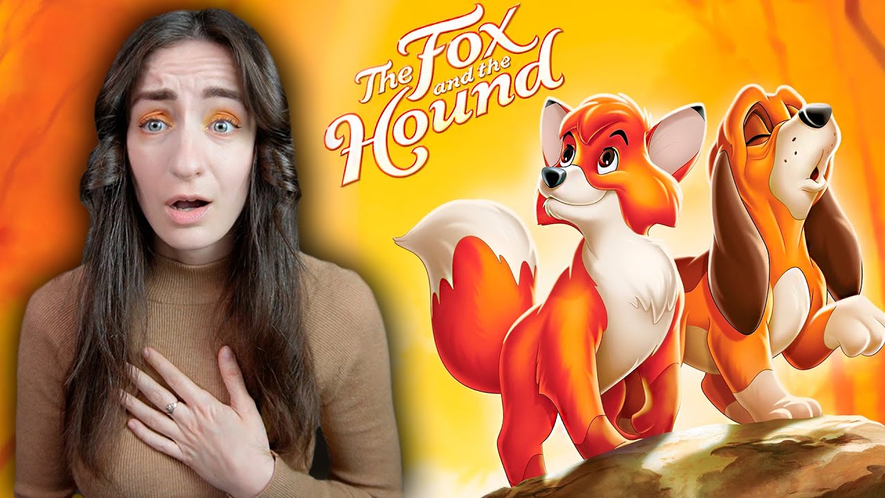 **THE FOX AND THE HOUND** is the most ADORABLE story! (Movie Reaction) First Time Watching