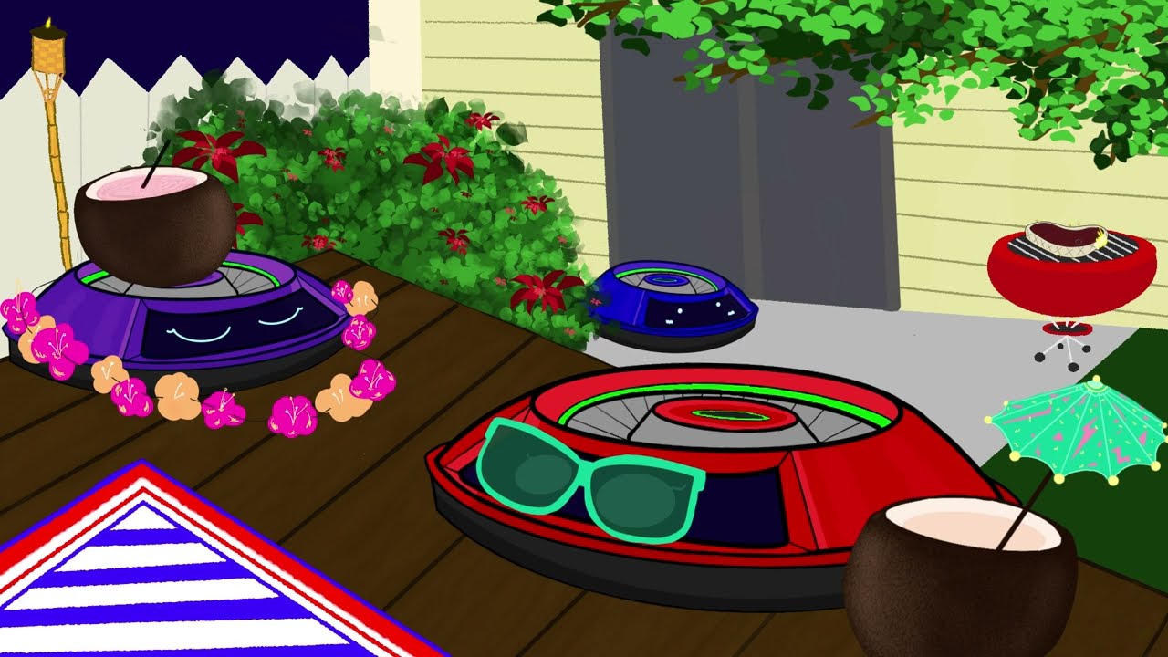 BroomBot Battlegrounds Summer Fun, Happy Fourth!