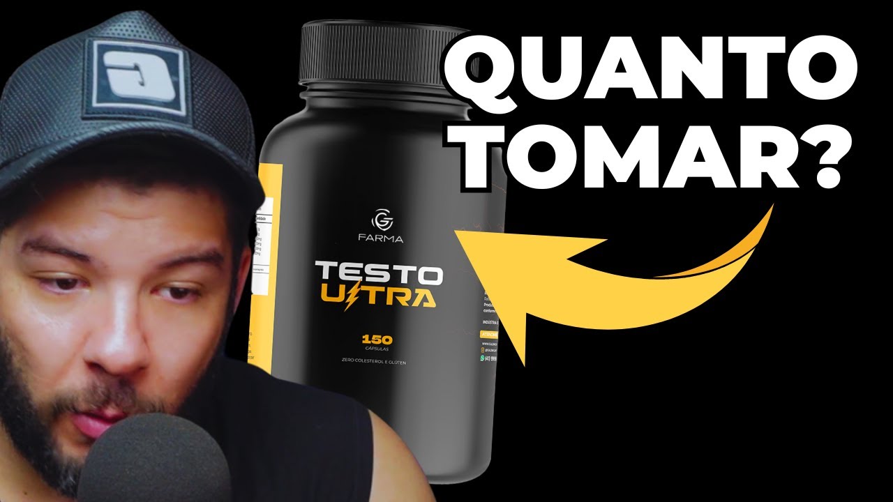 COMO TOMAR TESTO ULTRA (Gal&ecirc;nica Farma) GFARMA?