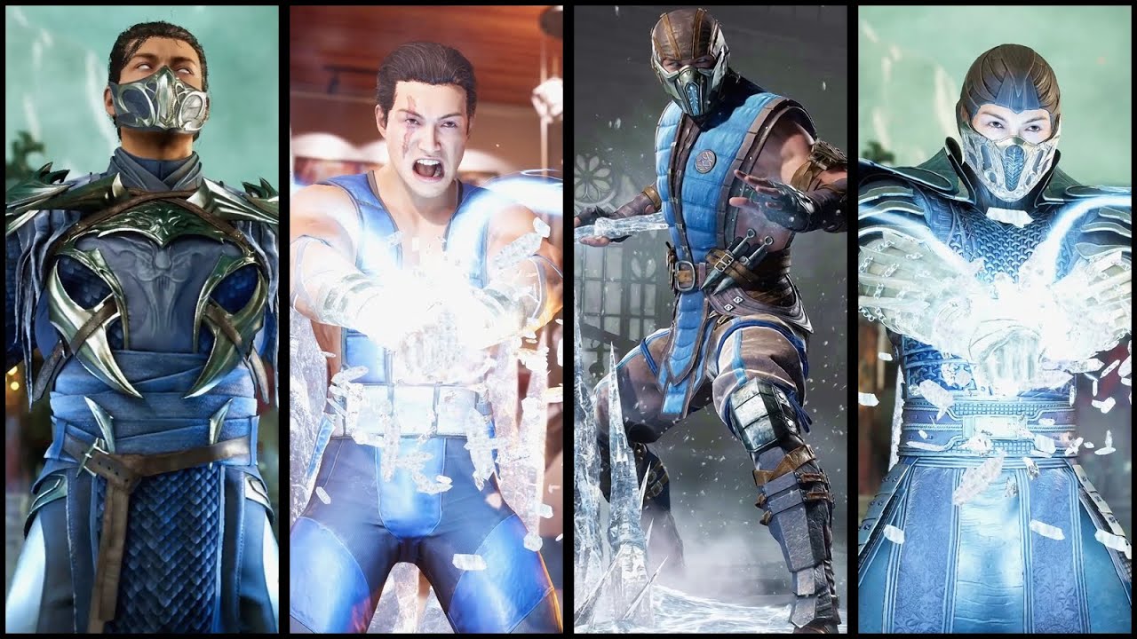 Sub-Zero &mdash; Вступления и Победа &mdash; Все облики &mdash; Mortal Kombat 1