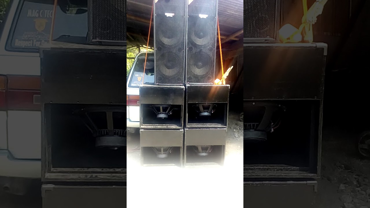 Arcast_audio Mini Sound.. Simple set up of Cubo 15 sub..
