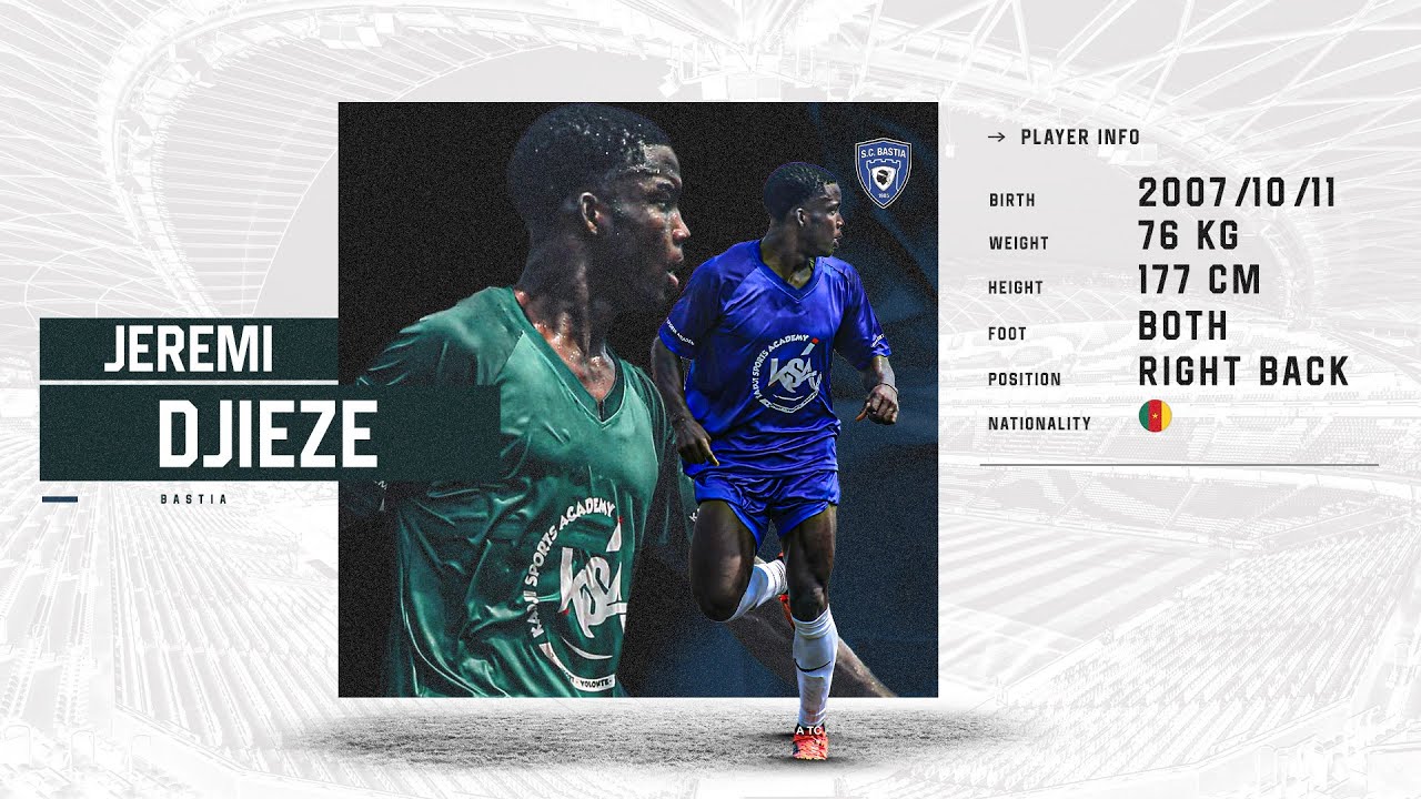 Jeremie Djieze ● Right Back ● Bastia ● Highlights