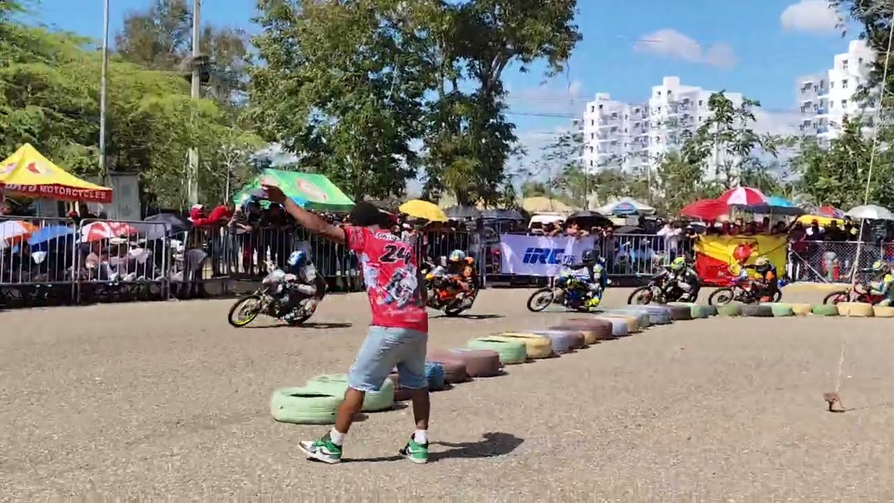 PICANTE LA CATEGORÍA 70 CC RACING EN LA BARRANQUITA SANTIAGO