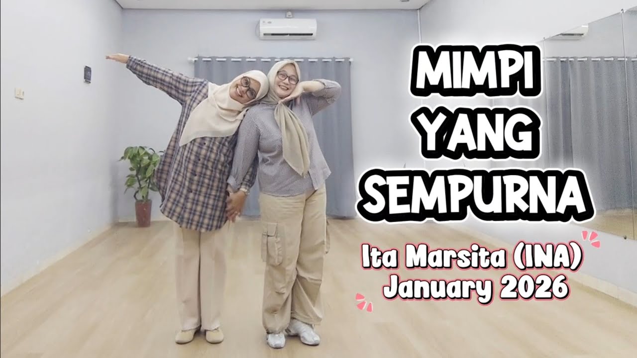 MIMPI YANG SEMPURNA Line Dance ll Ita Marsita (INA), January 2026 ll Demo by Wulan & Dian
