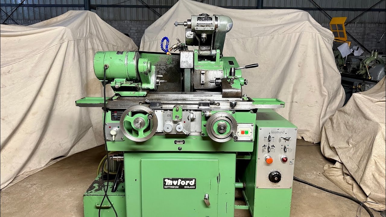 Precision Cylindrical Grinding Machine - Myford England - 305 mm Job Length