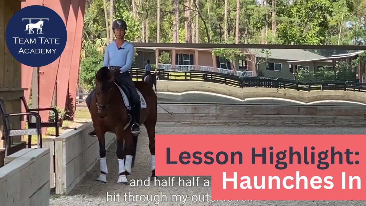 Lesson Highlight: Haunches In with Isaac