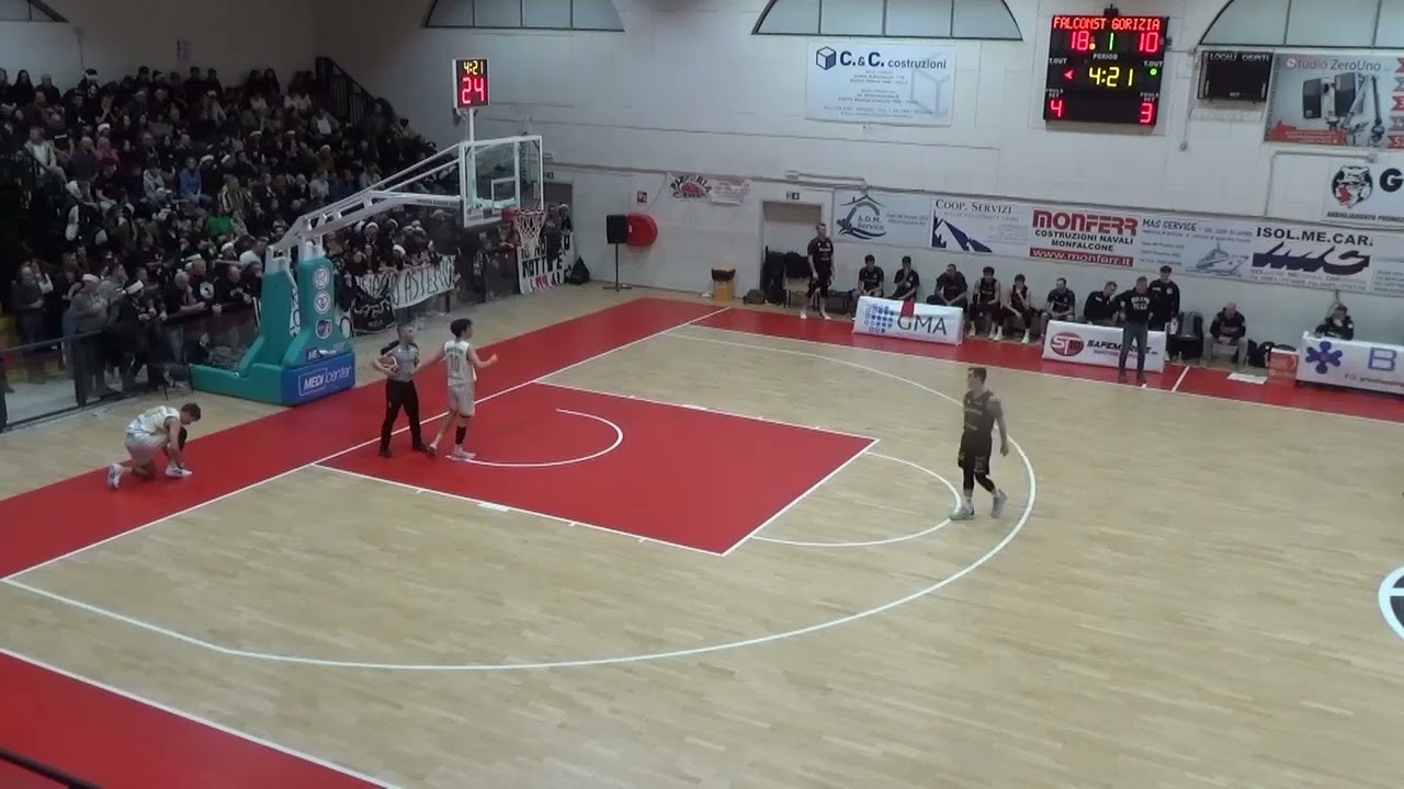 FALCONSTAR MONFALCONE - DINAMO GORIZIA _// 5° Giornata di Ritorno _ 22/12/2024
