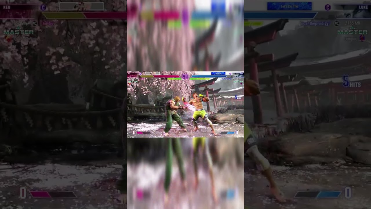 SF6 LUKE PRO PLAYERS COMBOS AND SETUPS