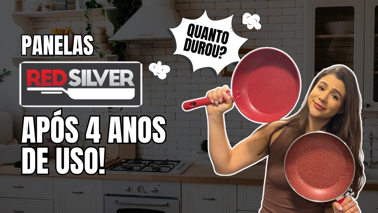 Minhas panelas RED SILVER depois de 4 anos! Ainda valem a pena? Review ap&oacute;s 4 anos de uso real.