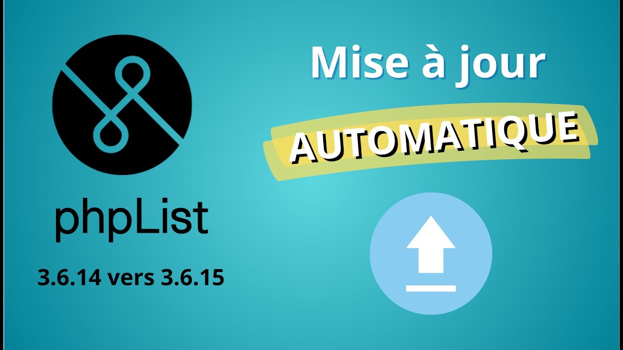 Mettre à jour PhpList avec l'Updater ( En Automatique et Sans Réinstaller )