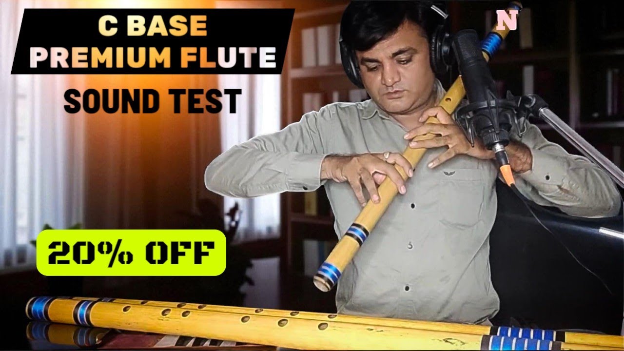 C Base Premium Flute Review | Honest Sound Test | Nil Flutes