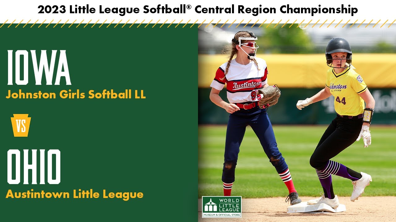 2023 Little League Softball Central Championship: Iowa vs Ohio