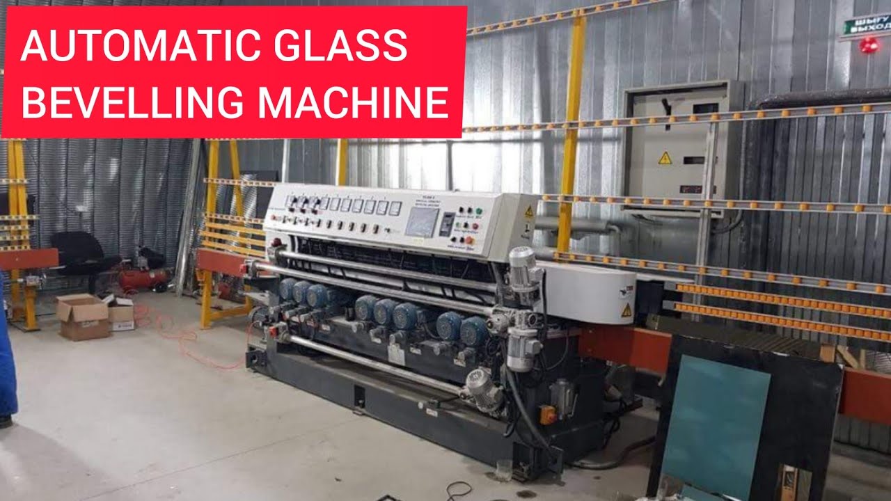 how to set automatic glass bevelling machine (cnc machine) # glass bevelling machine