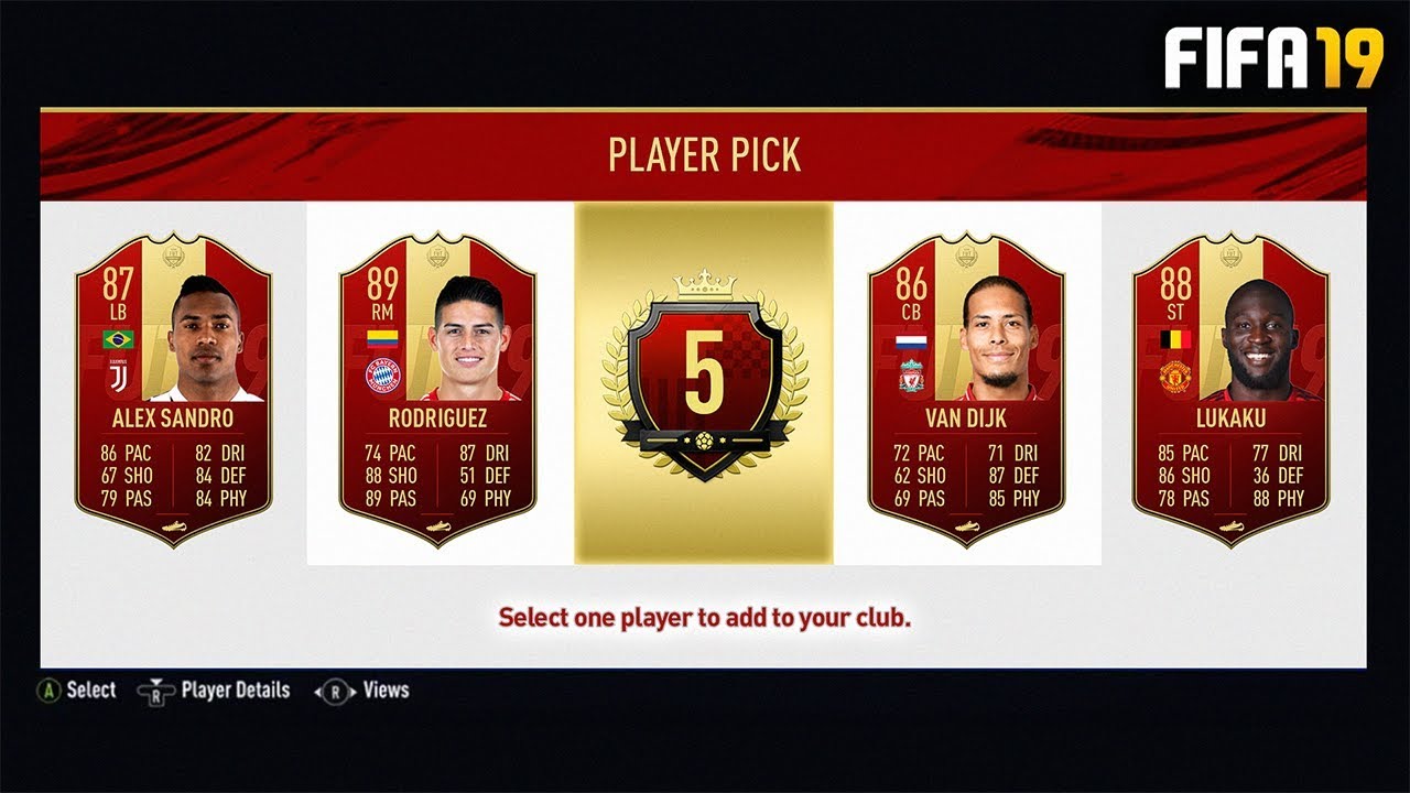 TOP 100 RED PLAYER PICK PACKS! - FIFA 19 Top 100 FUT Champs Rewards